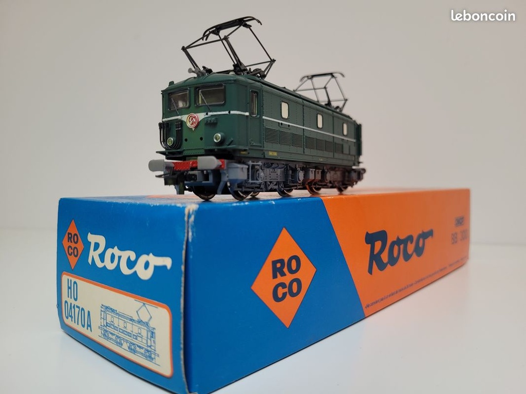  N° 04170A locomotive électrique SNCF BB 300 ROCO Ho