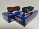  N°45956 Coffret de 2 tombereaux à essieux type EUROP Roco Ho