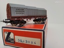  N°30/3184 Wagon Shimms à bogies à toit téléscopique Lima Ho