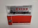  N° 6263 Wagon couvert SNCF neuf à essieux EVIAN Jouef Ho