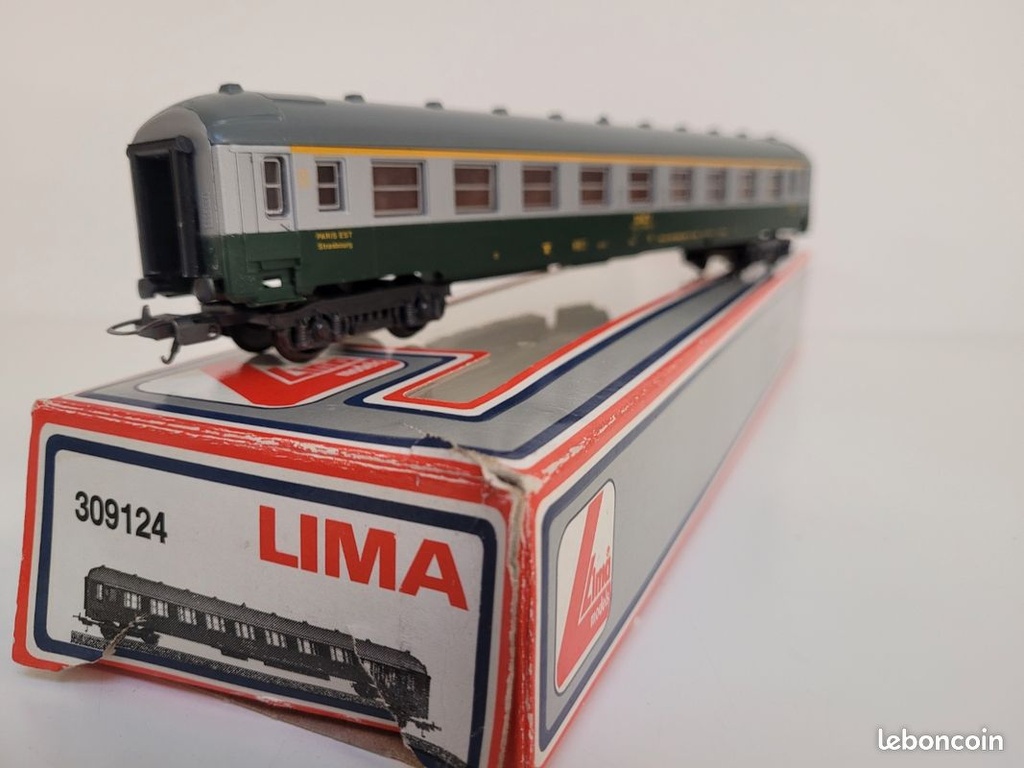  N°309124 Voiture A9 1 ère classe PARIS EST Strasbourg Lima Ho