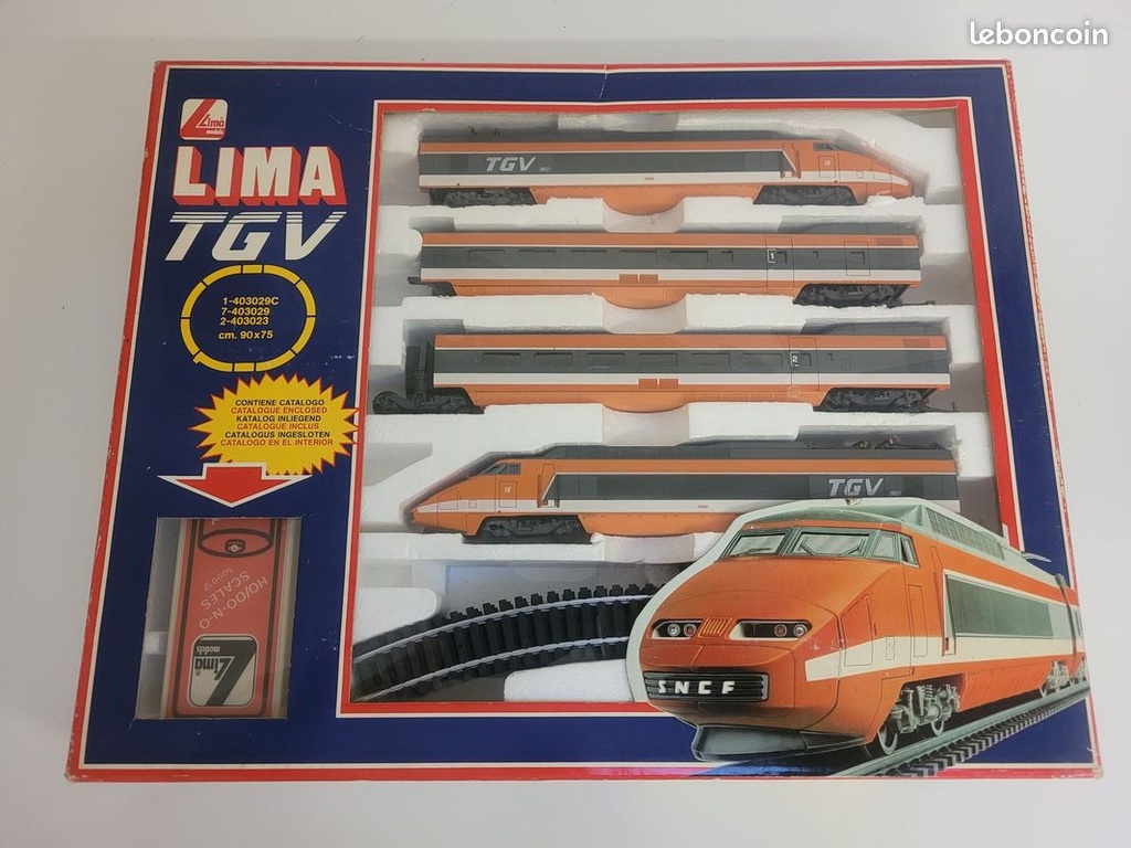  N° 103700 AS Coffret TGV sud est Lima Ho