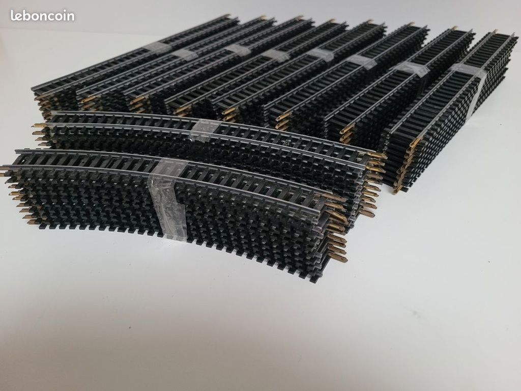  lot de 100 rails Jouef Ho
