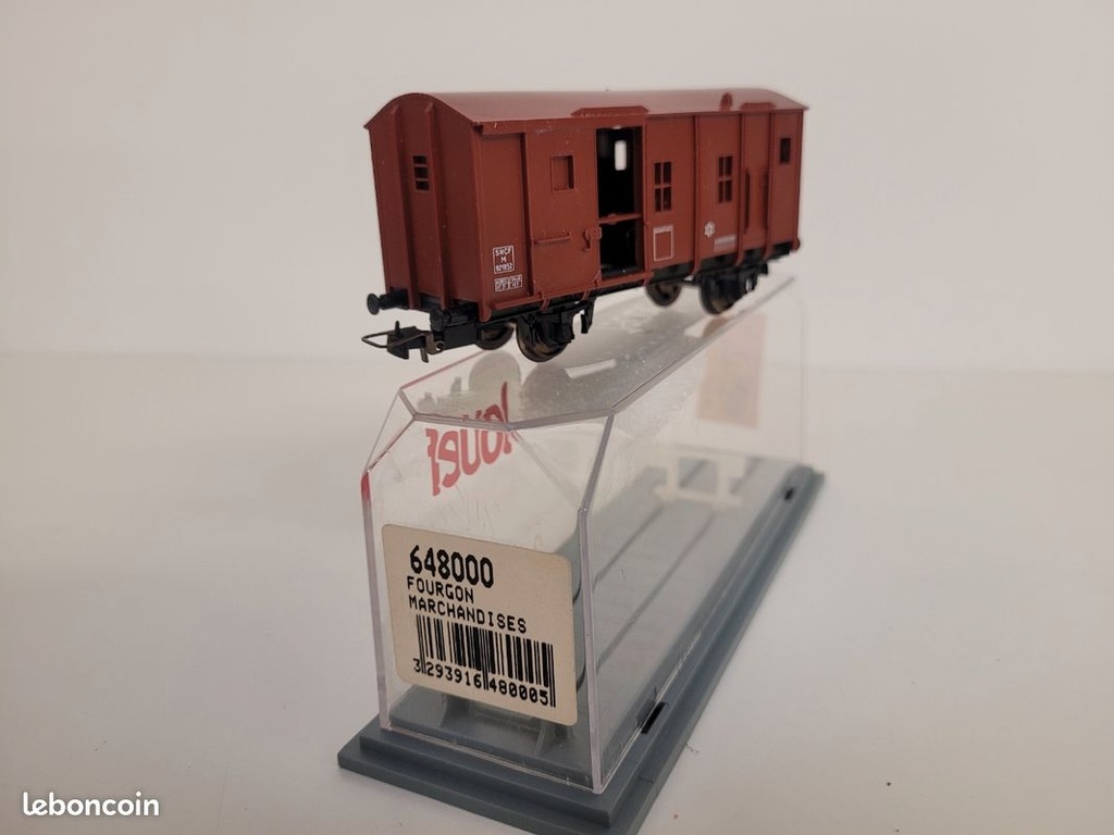 N° 648000 fourgon fin de convoi Jouef Ho