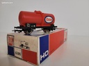 Train wagon N° 6305 Wagon citerne à essieux ESSO Jouef Ho