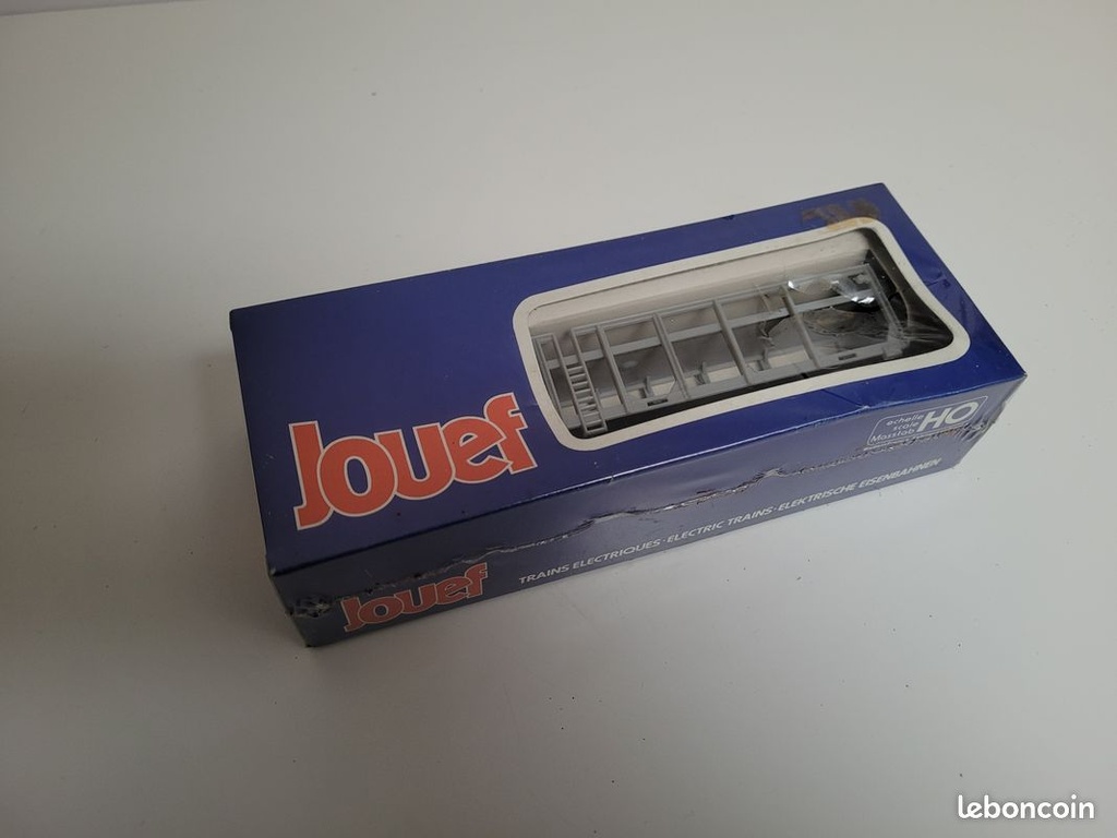 Train wagon N° 654000 Wagon à bogies STVA neuf Jouef Ho