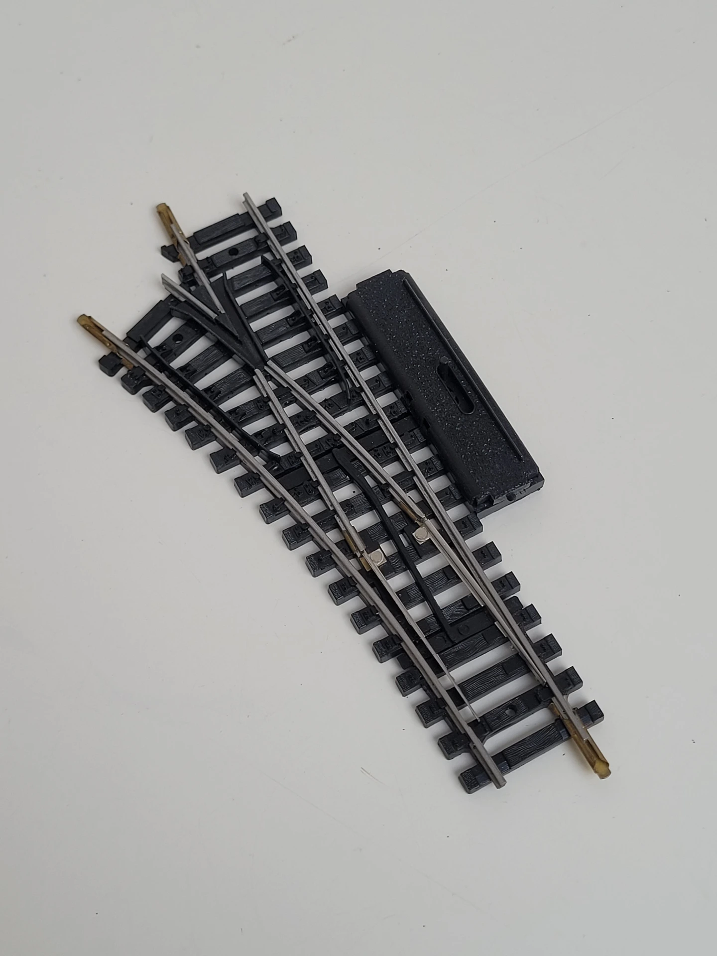 Aiguillage gauche rayon 235 mm Jouef Ho