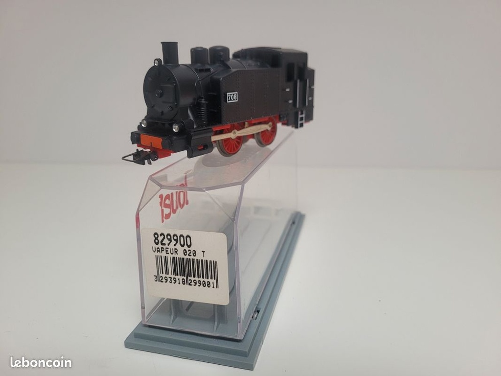 Train wagon N° 829900 Loco tender vapeur 020 T Jouef Ho