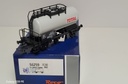 Train wagon N° 56259 Wagon citerne à essieux neuf marquage TOTAL Roco Ho
