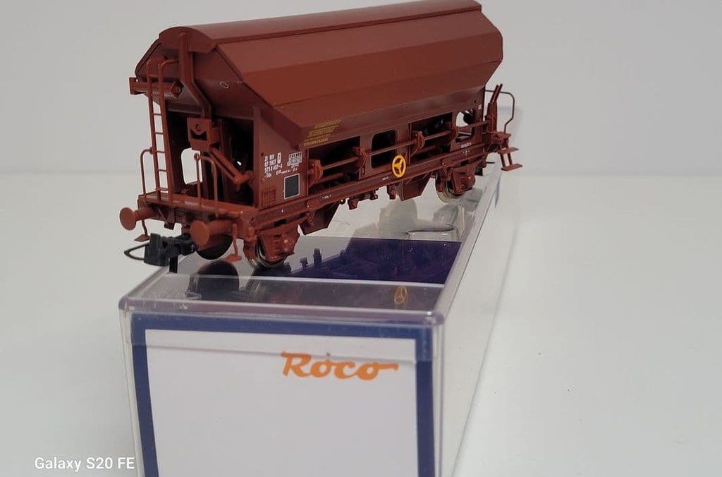 Train wagon N° 76178 Wagon trémie à essieux Tds SNCF à toit pivotant Roco Ho