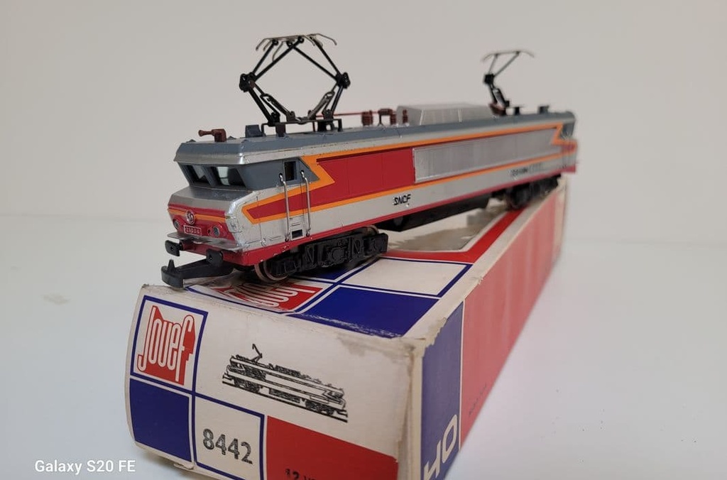 [3201897616] Train wagon N°8442 Locomotive électrique CC21004 Jouef Ho