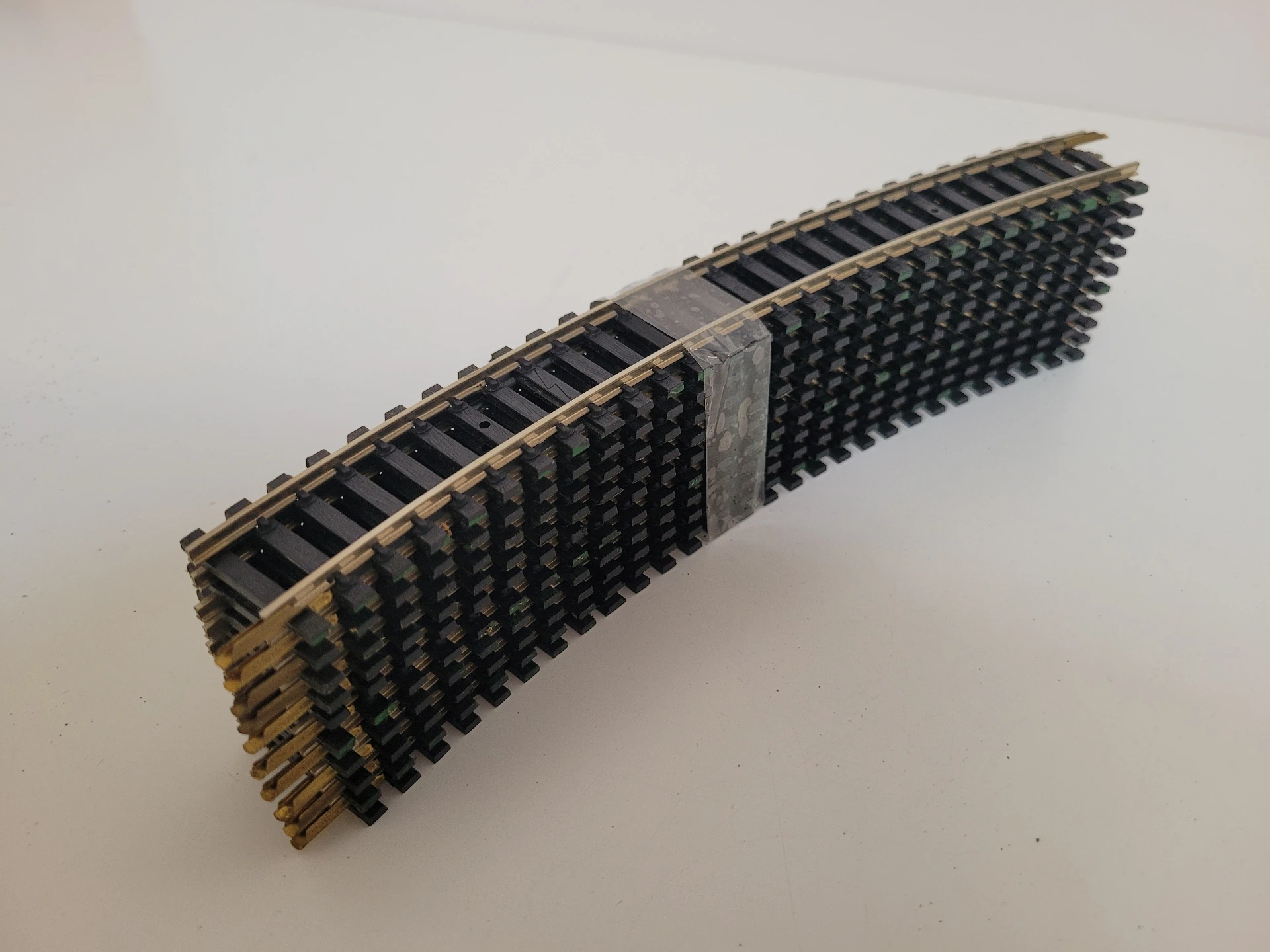Lot de 10 rails courbes maillechort N° 4870
