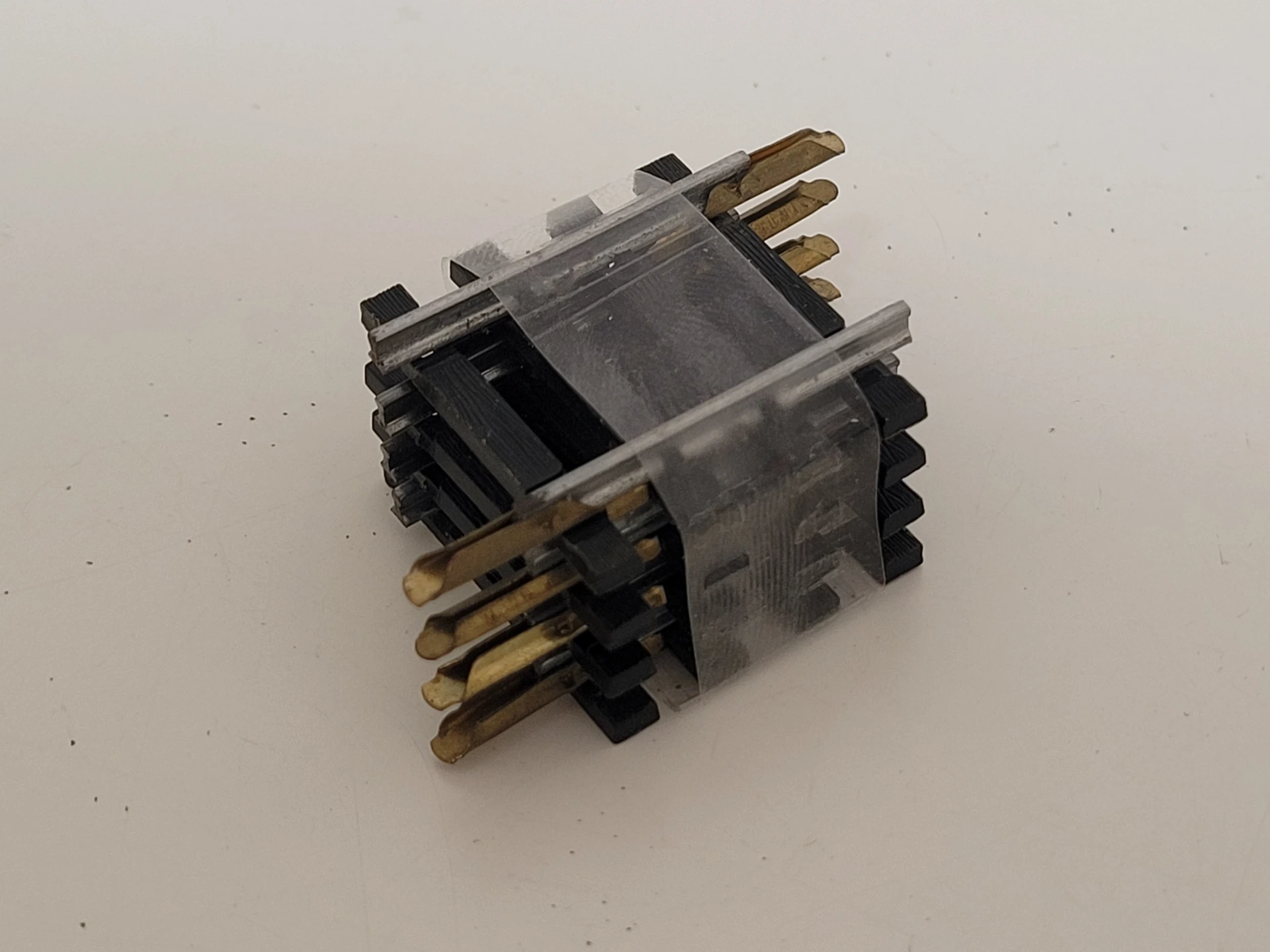 Lot de 4 rails aciers N° 475/8