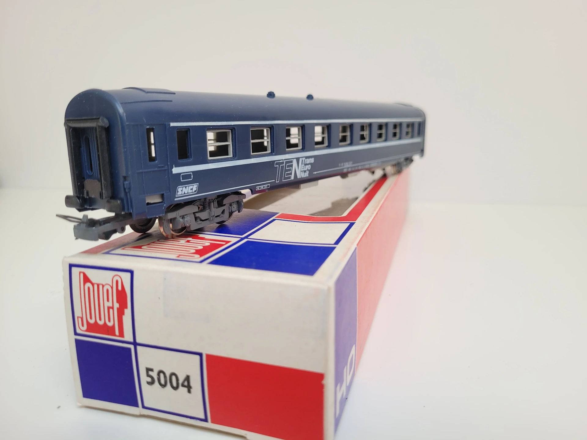Voiture lits  SNCF Trans Euro Nuit N°5004 Jouef Ho
