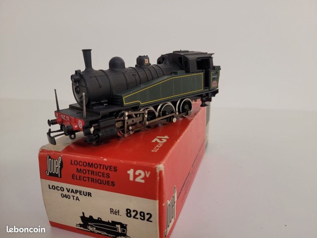 Locomotive Vapeur Service Jouef HO Boîte Complète Non Testée